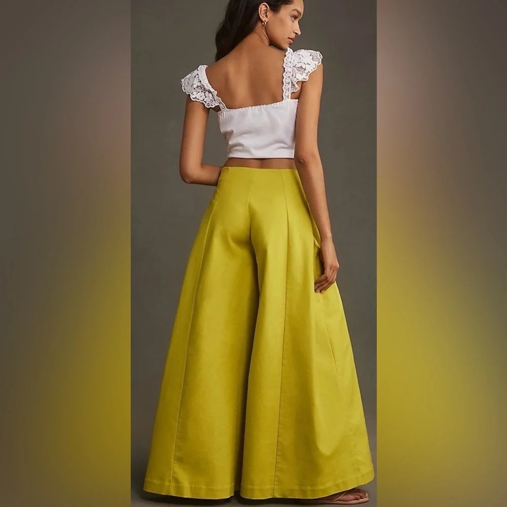 Anthropologie Maeve wide leg pants. Size 2. Excellent condition! - Picture 2 of 2